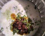 A picture of step 4 of Methi curd curry.