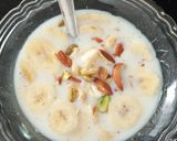 A picture of step 3 of Instant Banana Pomegranate Sweet Delight.