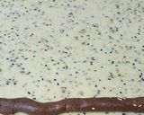 صورة لخطوة 5 من وصفة اصابع التمر بالسمسم طعم ولا ارروع 😋😋😋