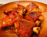 Hình bước làm 1 của món Móng Heo Kho Tàu