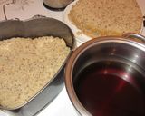 Pas rețetă Tort inimioară, din blat de chec cu nucă și crema ganache 2 fotografie