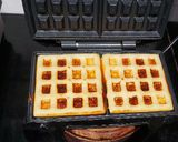A picture of step 2 of Waffle 🧇 With Butter Scoth Ice cream🍦.