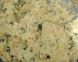 A picture of step 6 of Masala Rava idli.