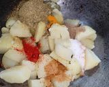 मसाला आलू (Masala aloo recipe in hindi) रेसिपी चरण 2 फोटो