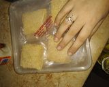 A picture of step 14 of Bihari Parcels with cheesy blast.