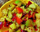 A picture of step 5 of Thai fruits salad.