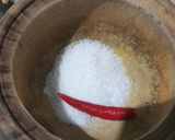 Hình bước làm 2 của món Gà nướng muối ớt