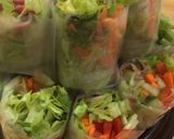 Foto langkah ke 7 dari resep Salad Roll jadi Cake Ulangtahun 🥗 🎂.