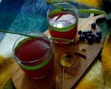 A picture of step 3 of Blueberry lemongrass hot toddy.