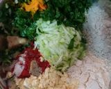 A picture of step 1 of Dudhi methi na muthiya.