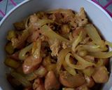 Foto langkah ke 5 dari resep Rice bowl sosis orak arik #bekalacik.