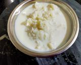 A picture of step 3 of Milk & Poha.