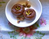 A picture of step 6 of Easy Chocolate Peda.