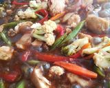 Foto del paso 5 de la receta: Pollo con vegetales agridulces 🥙