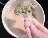 A picture of step 3 of Broccoli Tempura Fry (no onion garlic).