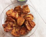 A picture of step 7 of Aloo Tuk.