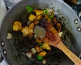 A picture of step 6 of Creamy Butter Chicken Pasta.