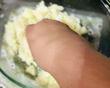 A picture of step 2 of Eggless: 'Italian Potato Gnocchi' or 'Gnocchi di Patate' (Pasta) in the 'Piedmontese' Style.