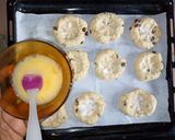 A picture of step 9 of Maize flour fruit biscuit.