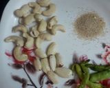 A picture of step 6 of Nawabi Paneer Restaurant style paneer in white gravy.