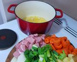 A picture of step 1 of Pork Stew.