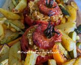 Foto del passaggio 8 della ricetta Pomodori ripieni di riso aromatizzato alle erbe