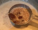 A picture of step 6 of Payesh / Kheer.