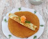 A picture of step 2 of Cauliflower Crêpes.