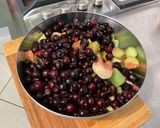 Une image de l'étape 3 de Tarte rhubarbe cassis.