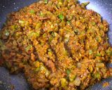 A picture of step 9 of Pav Bhaji.
