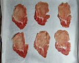 Foto del passaggio 2 della ricetta Fettine di arista sottili farcite