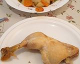 Foto del paso 10 de la receta: Muslos de pollo con patatas y verduras al horno