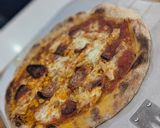 A picture of step 7 of Sourdough Pizza dough using Sourdough Biga.