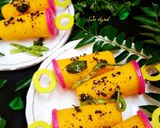 पॉप्सिकल मैंगो ढोकला (popsicle mango Dhokla recipe in hindi) रेसिपी चरण 10 फोटो