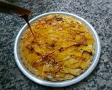Foto del paso 8 de la receta: Tarta de duraznos con crema y caramelo