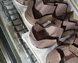 Foto langkah ke 5 dari resep Muffin Banana Cokelat Cheese.