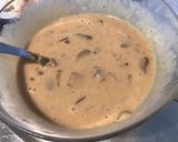 Une image de l'étape 6 de Coquilles saint Jacques gratinées béchamel et champignons bruns.