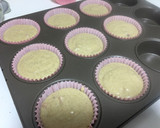 Foto del paso 5 de la receta: Cupcakes de fresa "San Valentín"