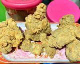 Foto langkah ke 7 dari resep Ayam tepung crispy a.k.a ayam KFC.