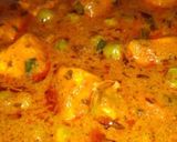 A picture of step 5 of Matar paneer masala, 🍲🍲.