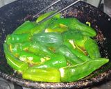 A picture of step 5 of Mirchi Chatkhara.