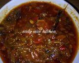 A picture of step 3 of Dry Fish Stew.