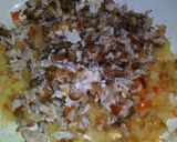 A picture of step 2 of Crispy lechon kawali sisig.