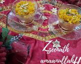 A picture of step 2 of Mango Zarda or Aamras Zarda Pulao.