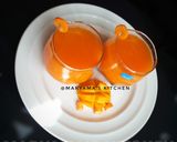 A picture of step 5 of Mixed fruit juice(carrot,mango,ginger).