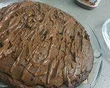 صورة لخطوة 9 من وصفة براونيز بالنوتيلا ♡🎂