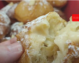 Foto del paso 7 de la receta: Buñuelos de masa madre rellenos con crema pastelera