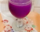 A picture of step 4 of Java plum (jamun) juice 🍹.