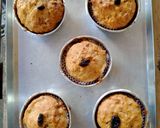 Foto langkah ke 6 dari resep Muffin Pisang Kismis Simple (Kukus & Panggang).