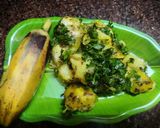 A picture of step 5 of Ripe banana Sabji.